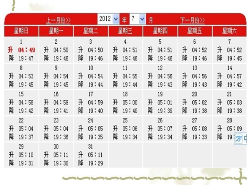 《地球的公转》课件（第二课时）_第3页