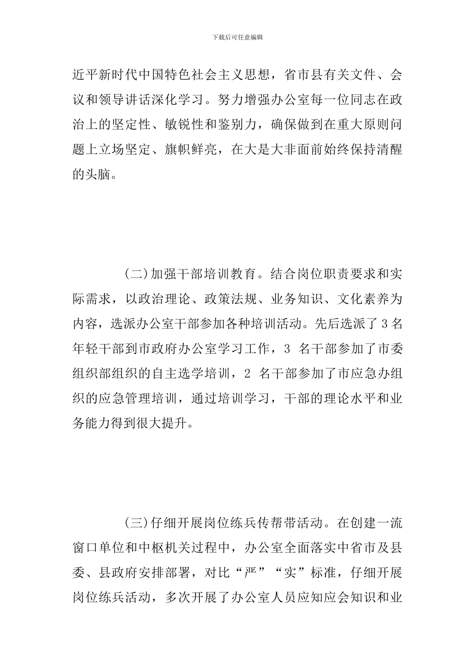 2024年政府办工作总结范文稿_第2页