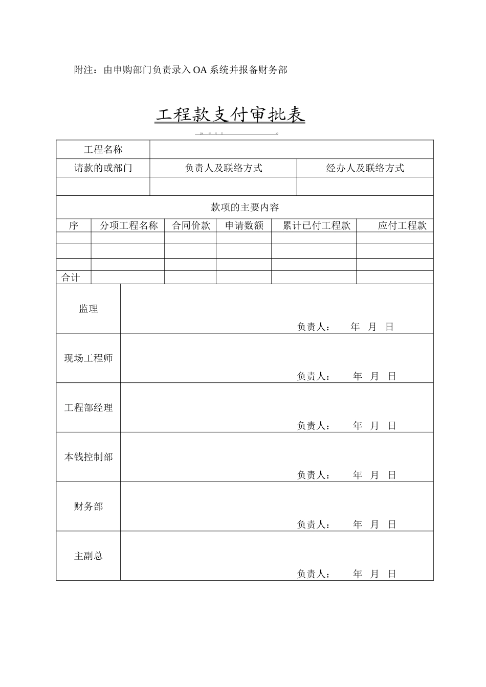 房地产工程管理表格_第3页