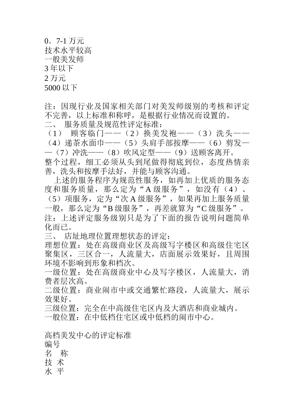 高级美容美发中心连锁领导店市场分析_第3页