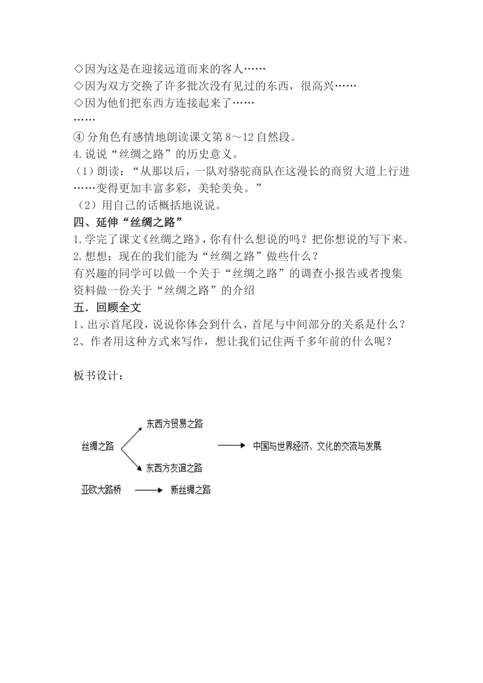 丝绸之路教学设计_第3页