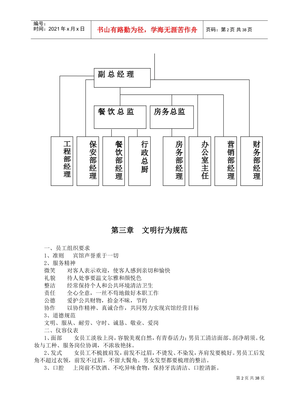 星级酒店员工手册_第3页
