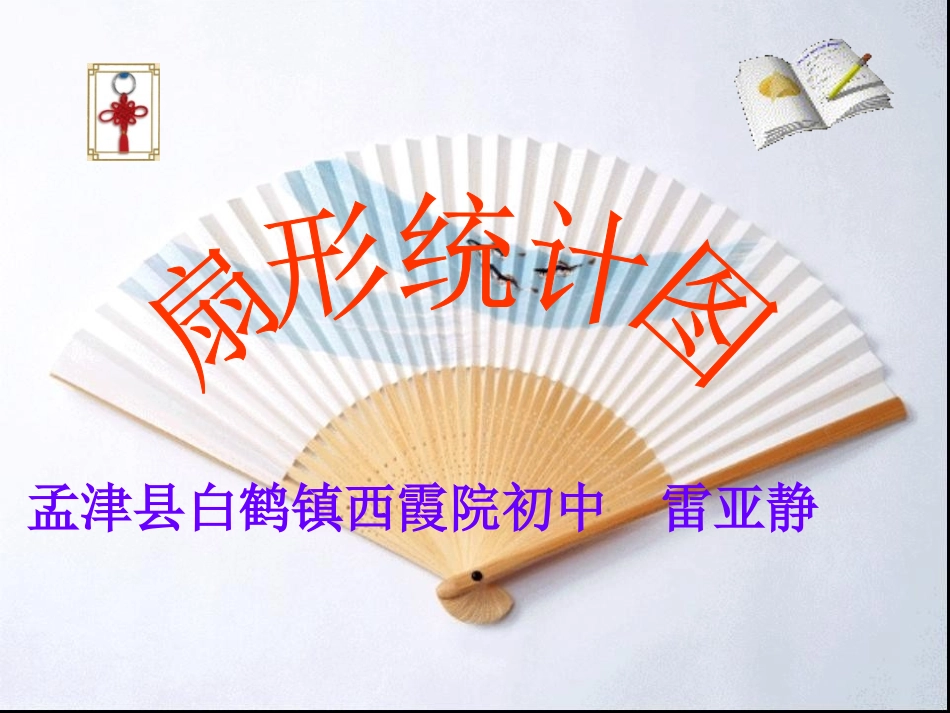 扇形统计图课件西霞院初中雷亚静_第1页