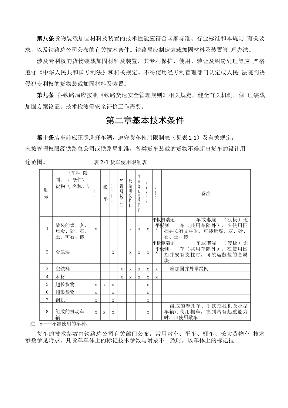 铁路货物装载加固规则_第3页