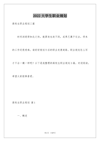 2024大学生职业规划_928