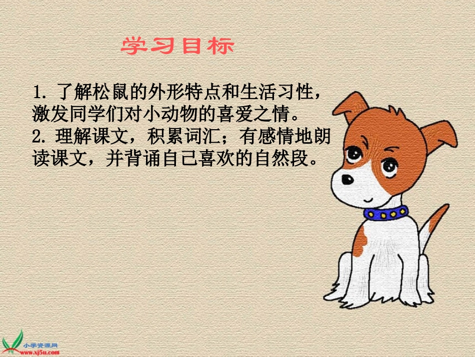 北师大版三年级语文下册《松鼠1》PPT课件_第2页