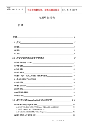 呼和浩特东欣商业地产项目
