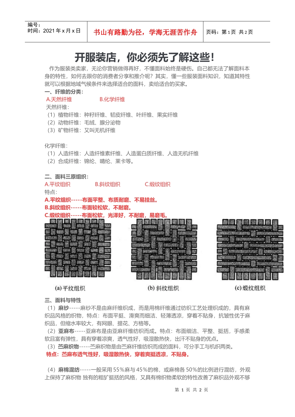 开服装店，你必须先了解这些！_第1页