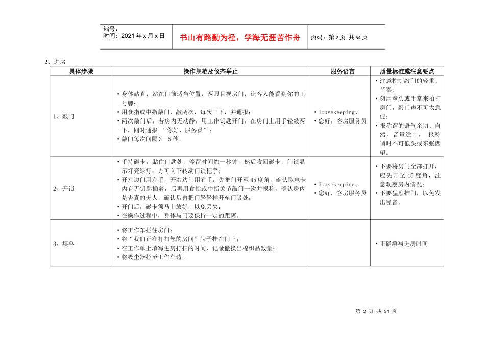 客房工作流程_第2页