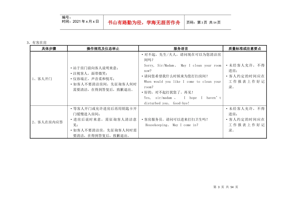 客房工作流程_第3页