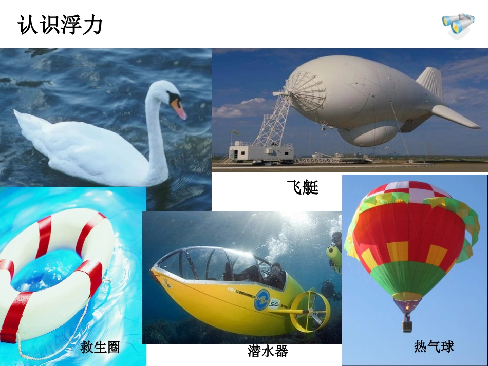 人教版八年级物理下册教学课件：第十章浮力第1节浮力_第3页