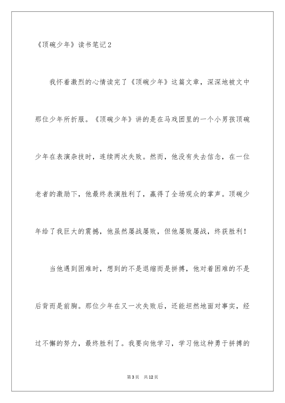 2024《顶碗少年》读书笔记_3_第3页