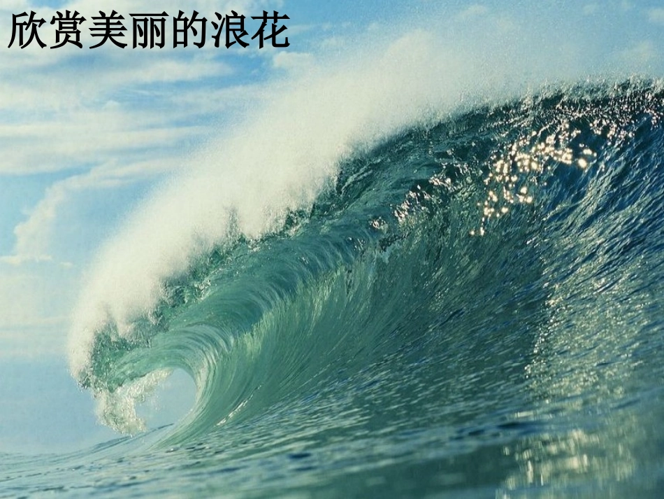 《16、浪花》课件_第2页