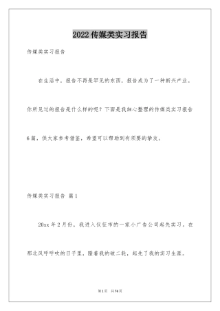 2024传媒类实习报告_1