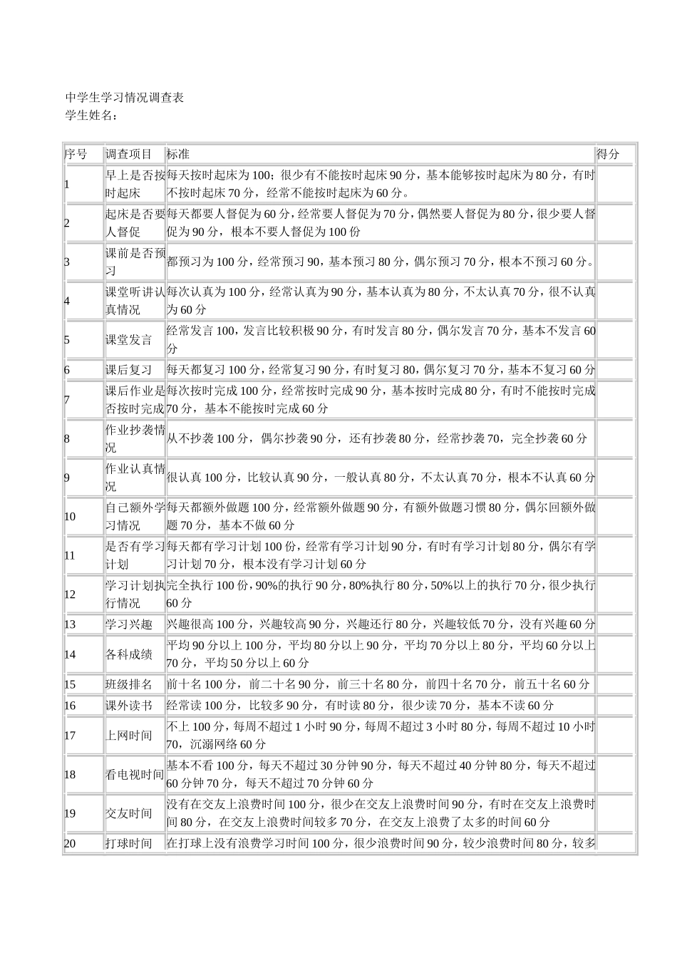 学生情况调查问卷_第1页
