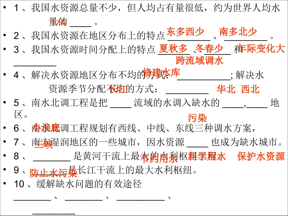 八上三4海洋资源_第1页