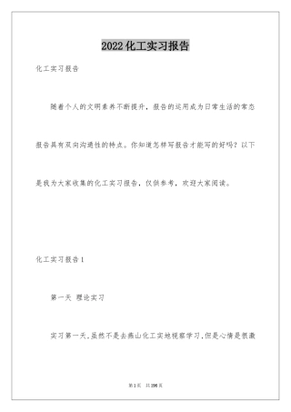 2024化工实习报告_2