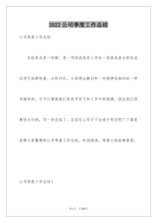 2024公司季度工作总结_10