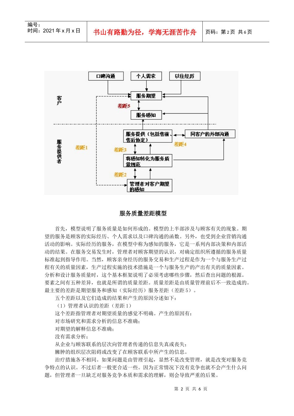 第五章服务补救实绩对顾客后续行为意向的作用_第2页