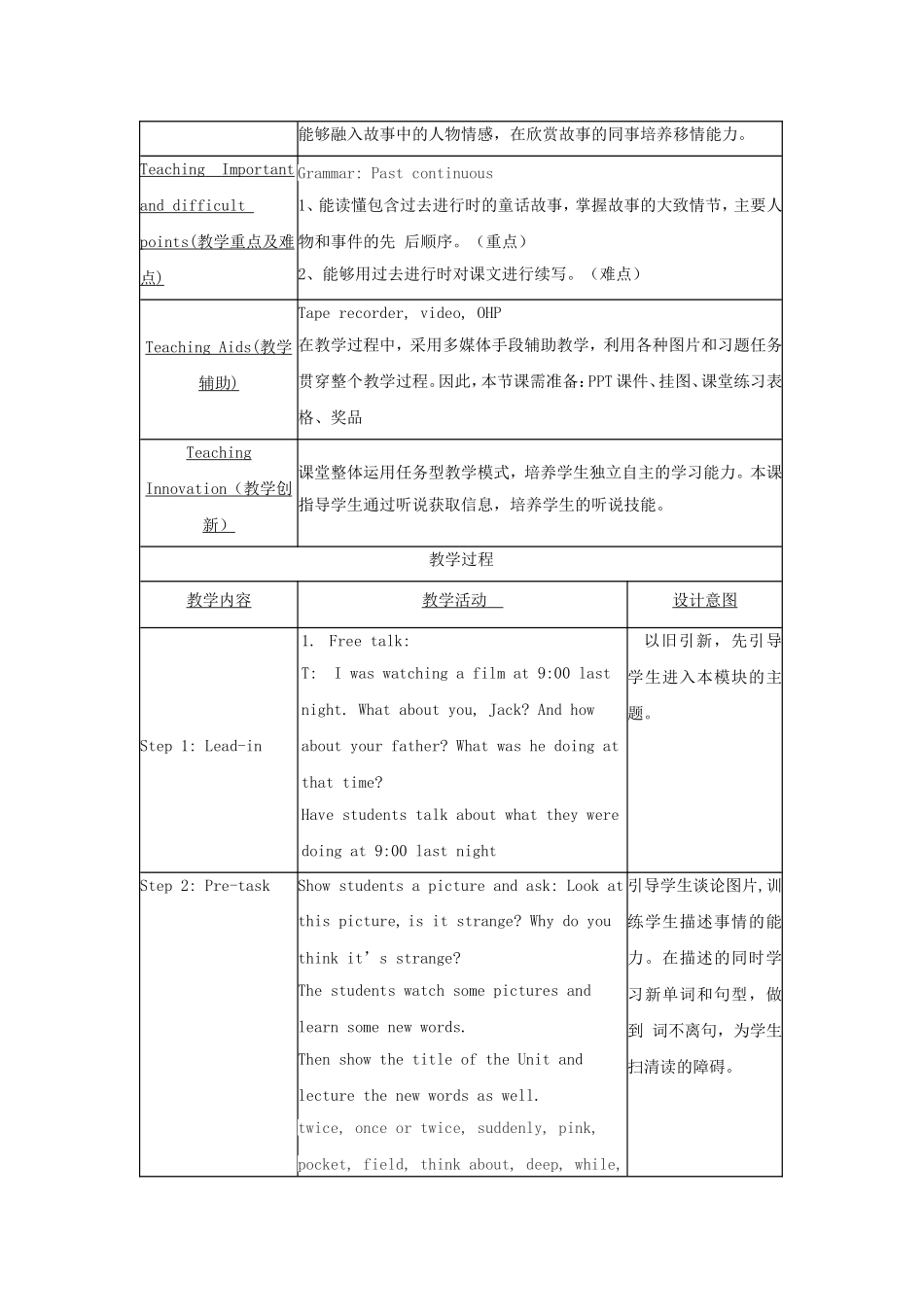 《英语》（新标准）八年级上册M7U2教学设计大庆市第八中学扈英华_第2页