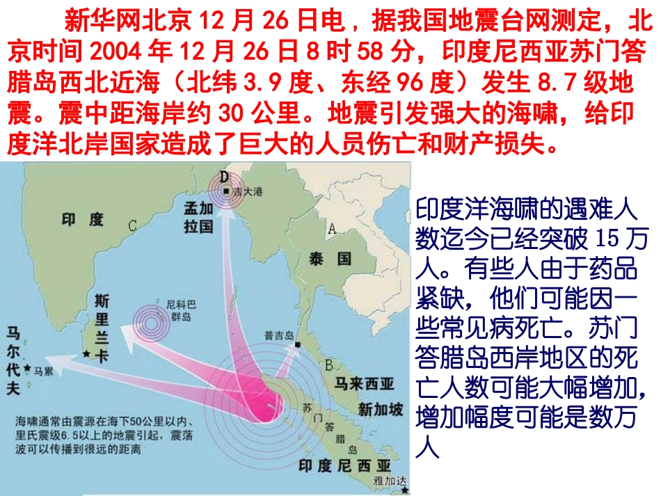 自然灾害对人类的危害_第1页