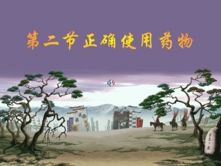 人教新课标版高中选修1_22正确使用药物课件3