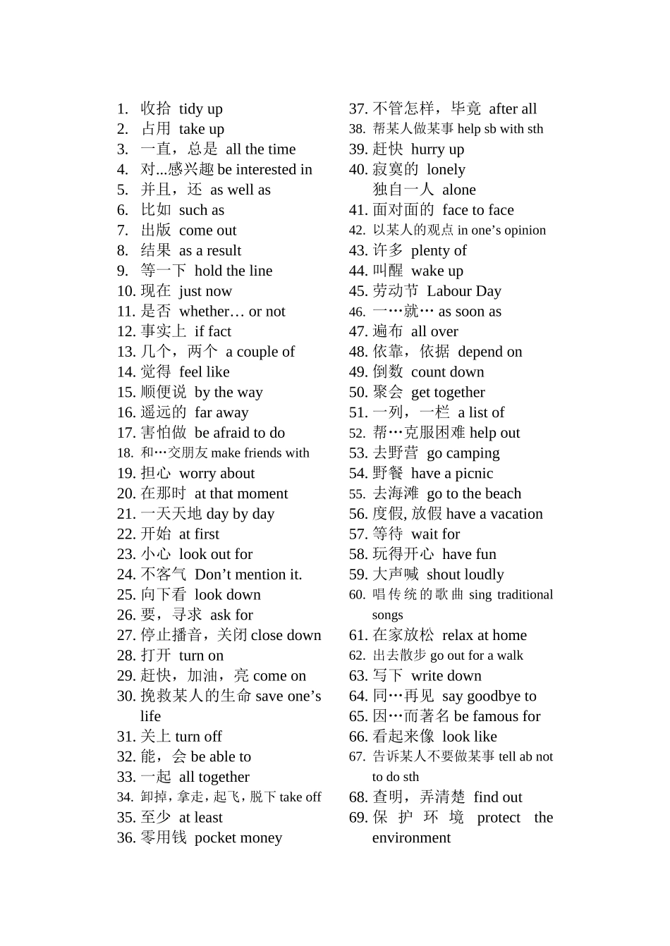 八下M1-M8词组_第1页
