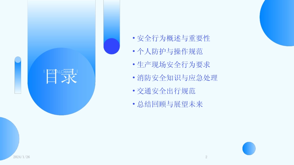 2024版安全行为手册PPT _第2页