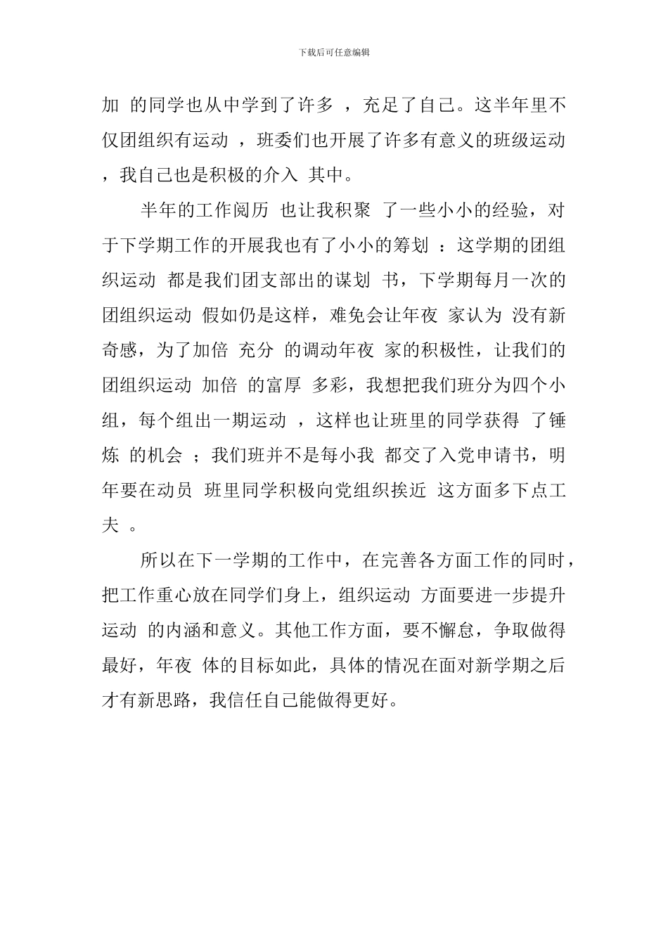 2024年团支书工作总结_第2页