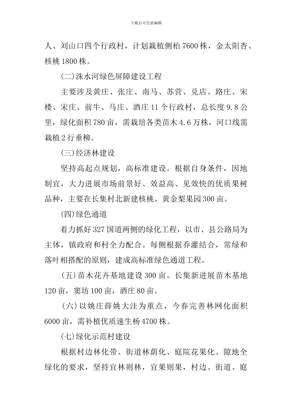 2024乡村绿化实施方案_第2页