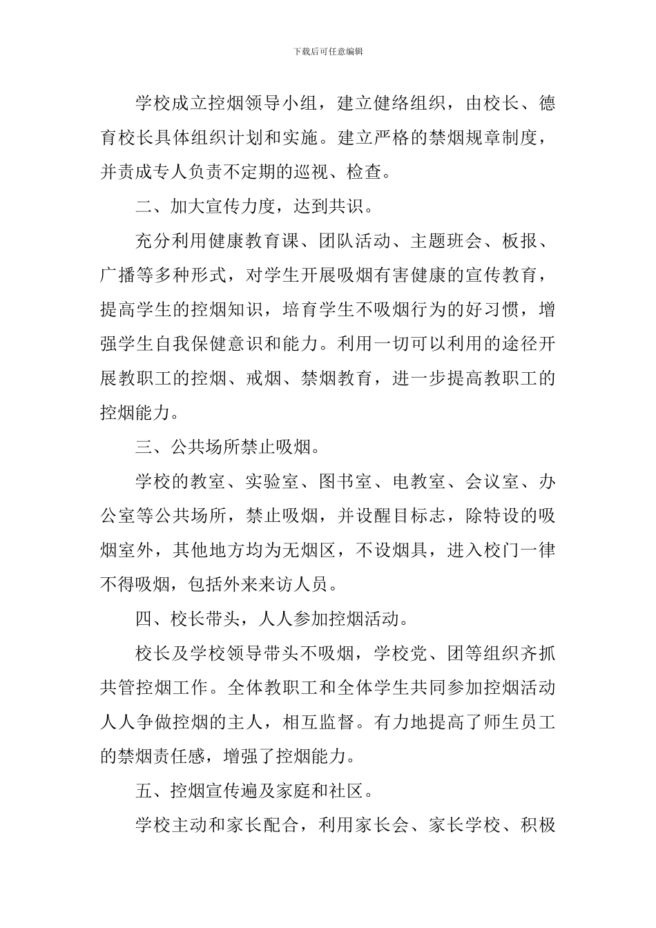 2024年5月31日世界无烟日活动心得体会_第3页