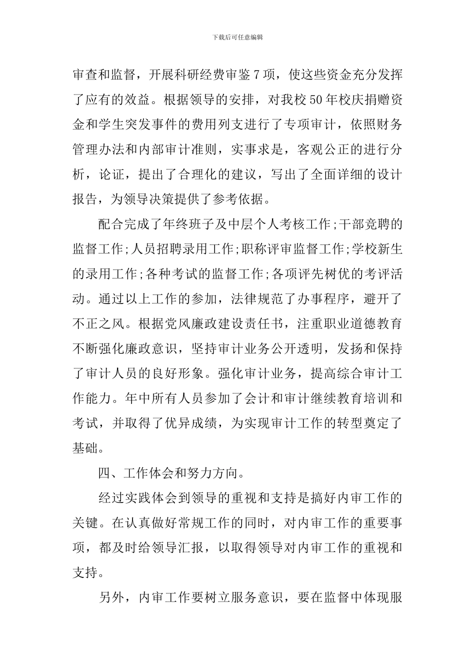 2024审计统计年终工作总结_第3页