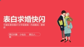 表白求婚快闪