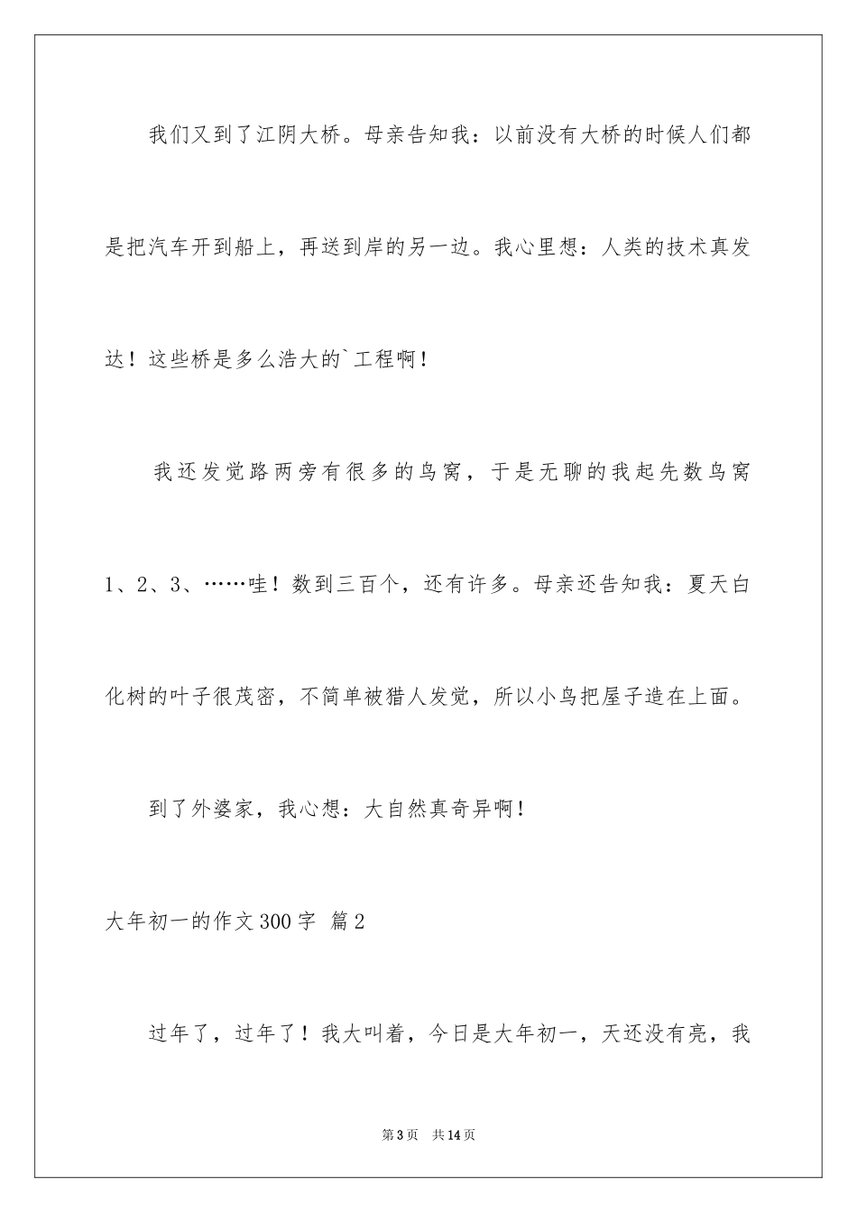 2024大年初一的作文300字_53_第3页