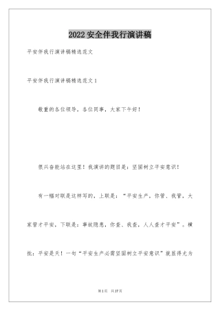 2024安全伴我行演讲稿_9