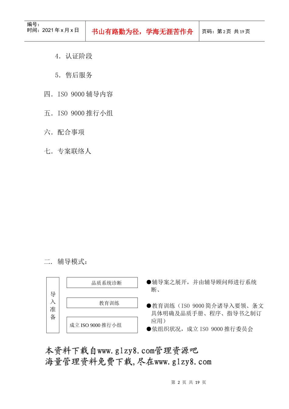 iso9000推行辅导说明书_第2页