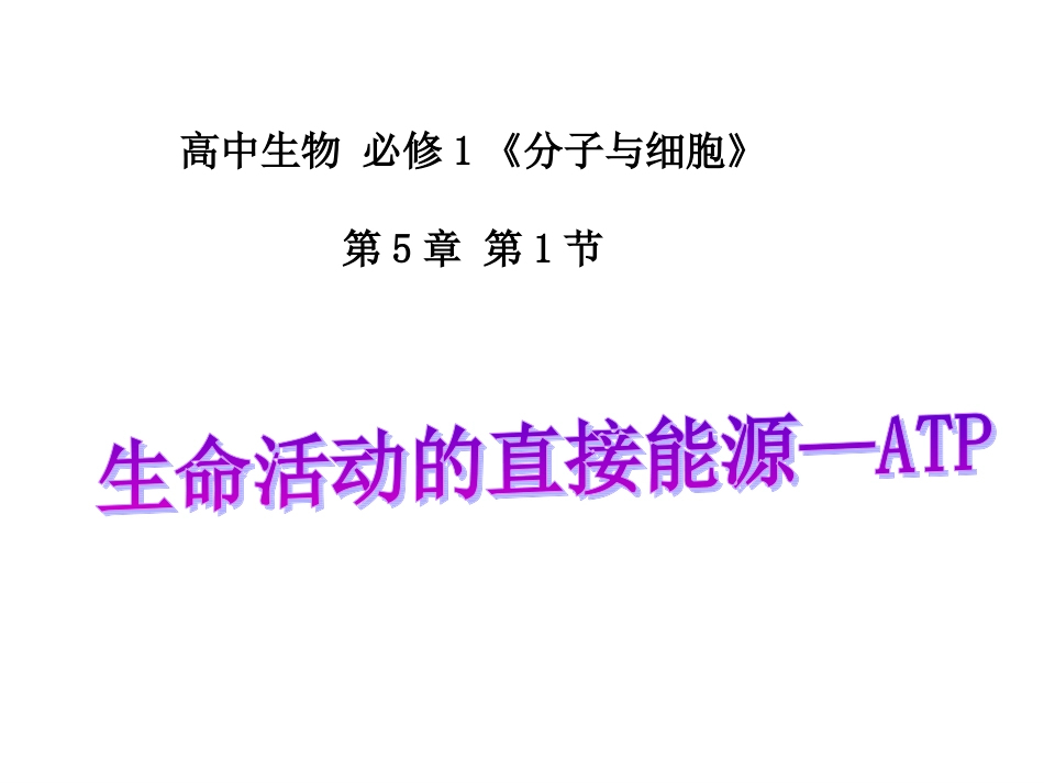 第1节生命活动的直接能源-(2)_第2页