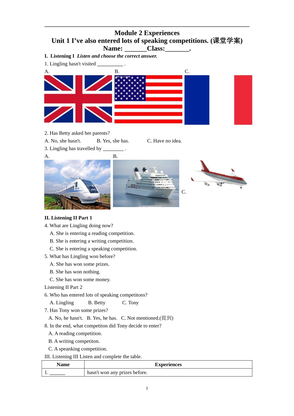 Unit1I’vealsoenteredlotsofspeakingcompetitions._第1页