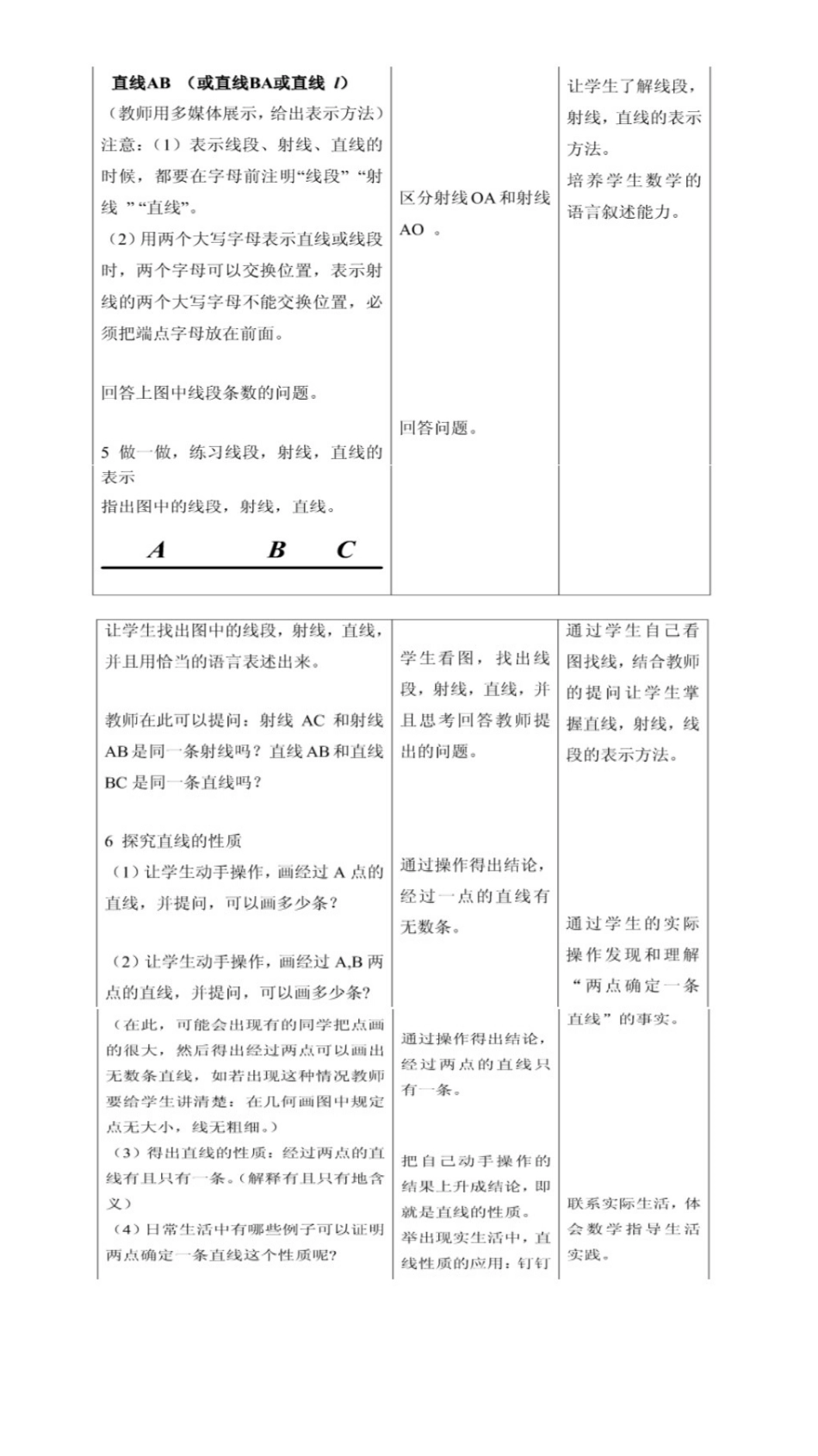 线段--射线--直线教学设计_第3页