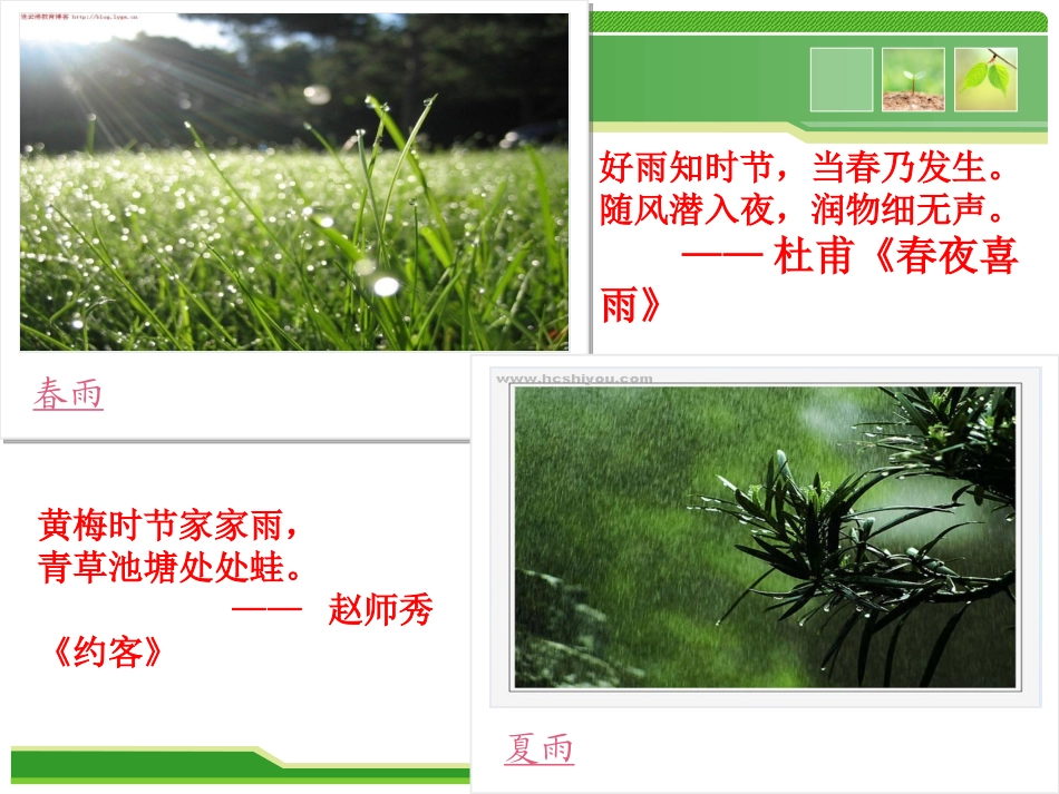 3.雨的四季_第1页