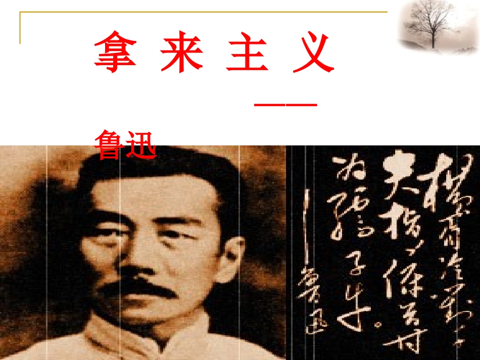 《拿来主义》课件3_第1页