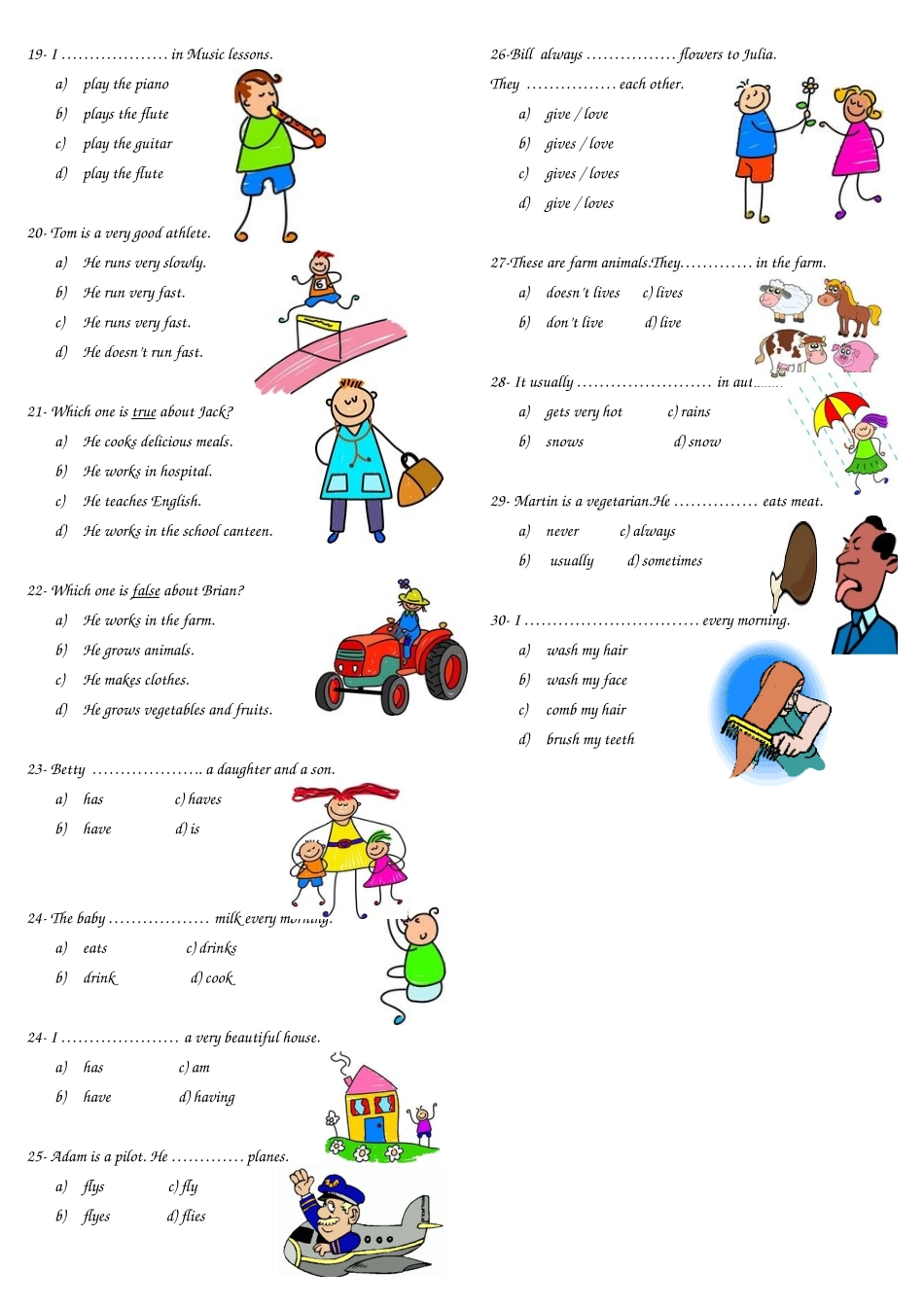presentsimpletense_第2页