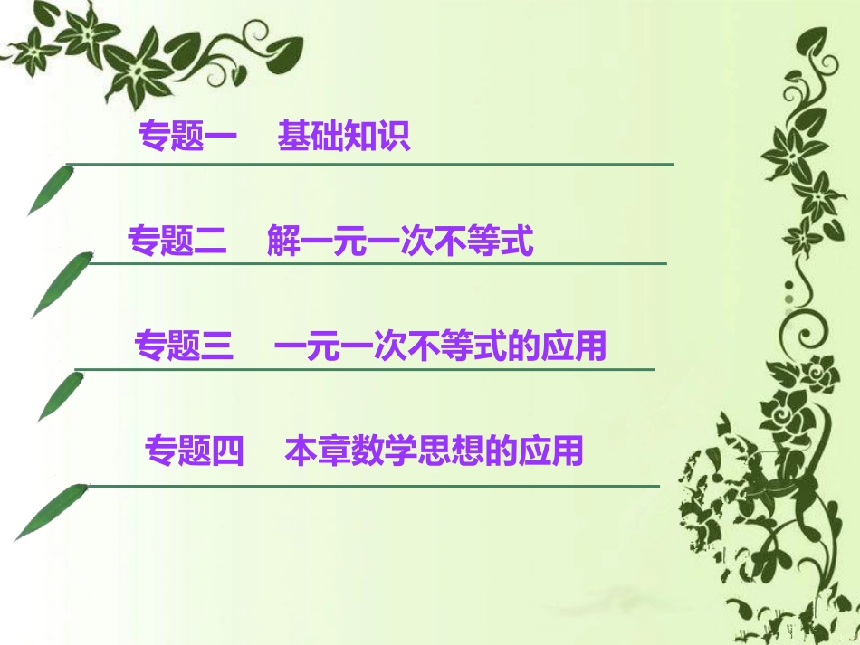 不等式与不等式的应用章节复习.ppt_第3页