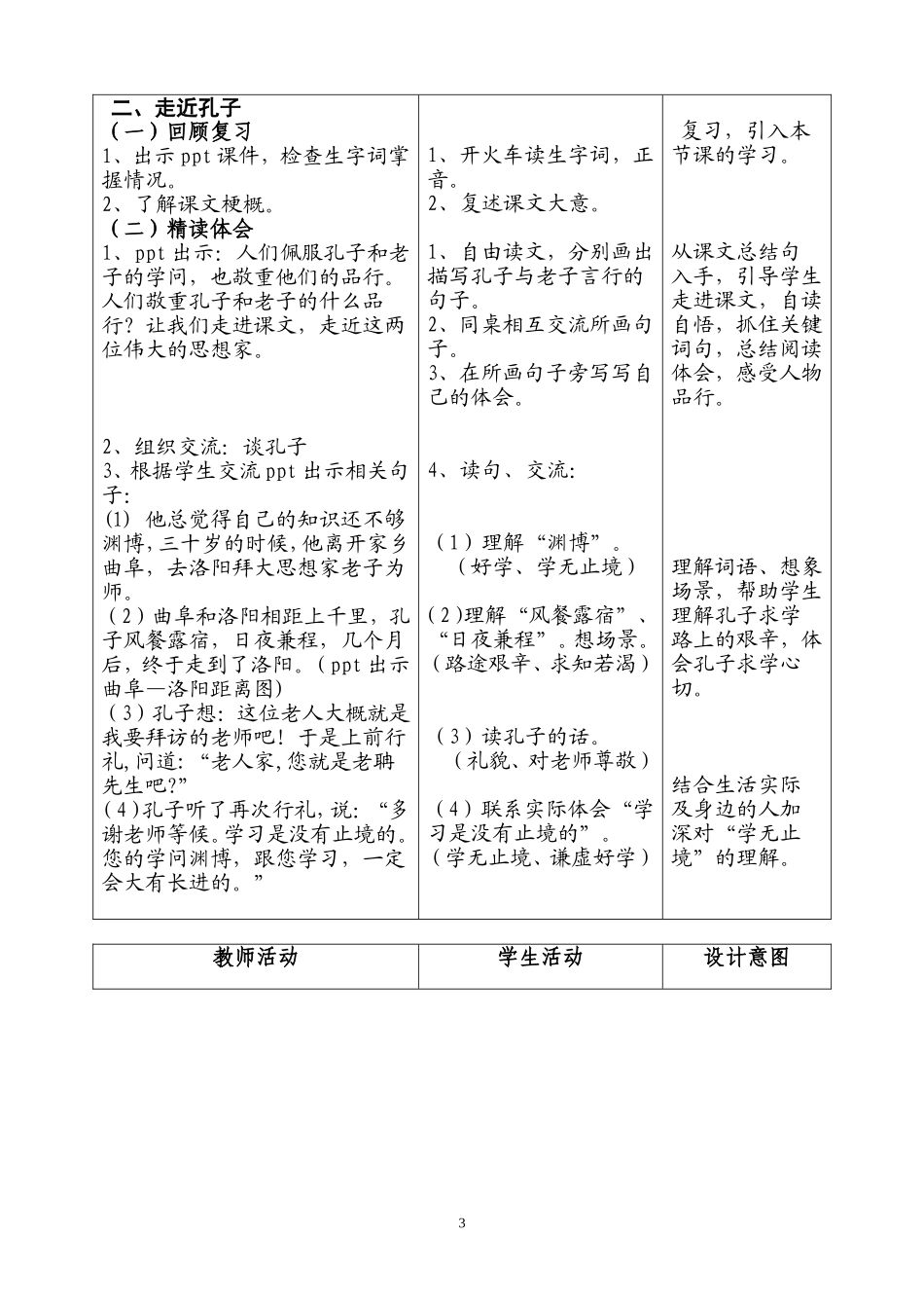 孔子拜师教学设计2012.6_第3页