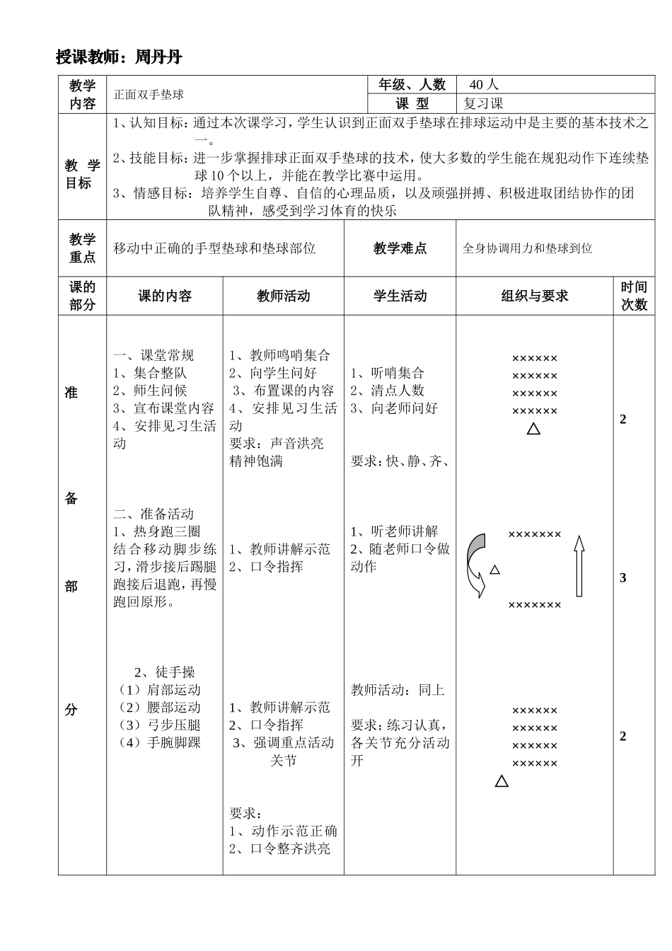 正面双手垫球_第1页