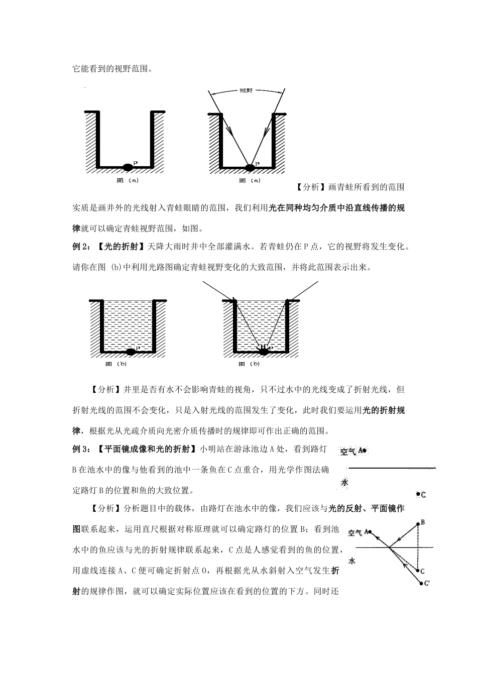 湖北省黄冈市中考物理专题复习《作图专题》教学设计5-人教版初中九年级全册物理教案_第3页