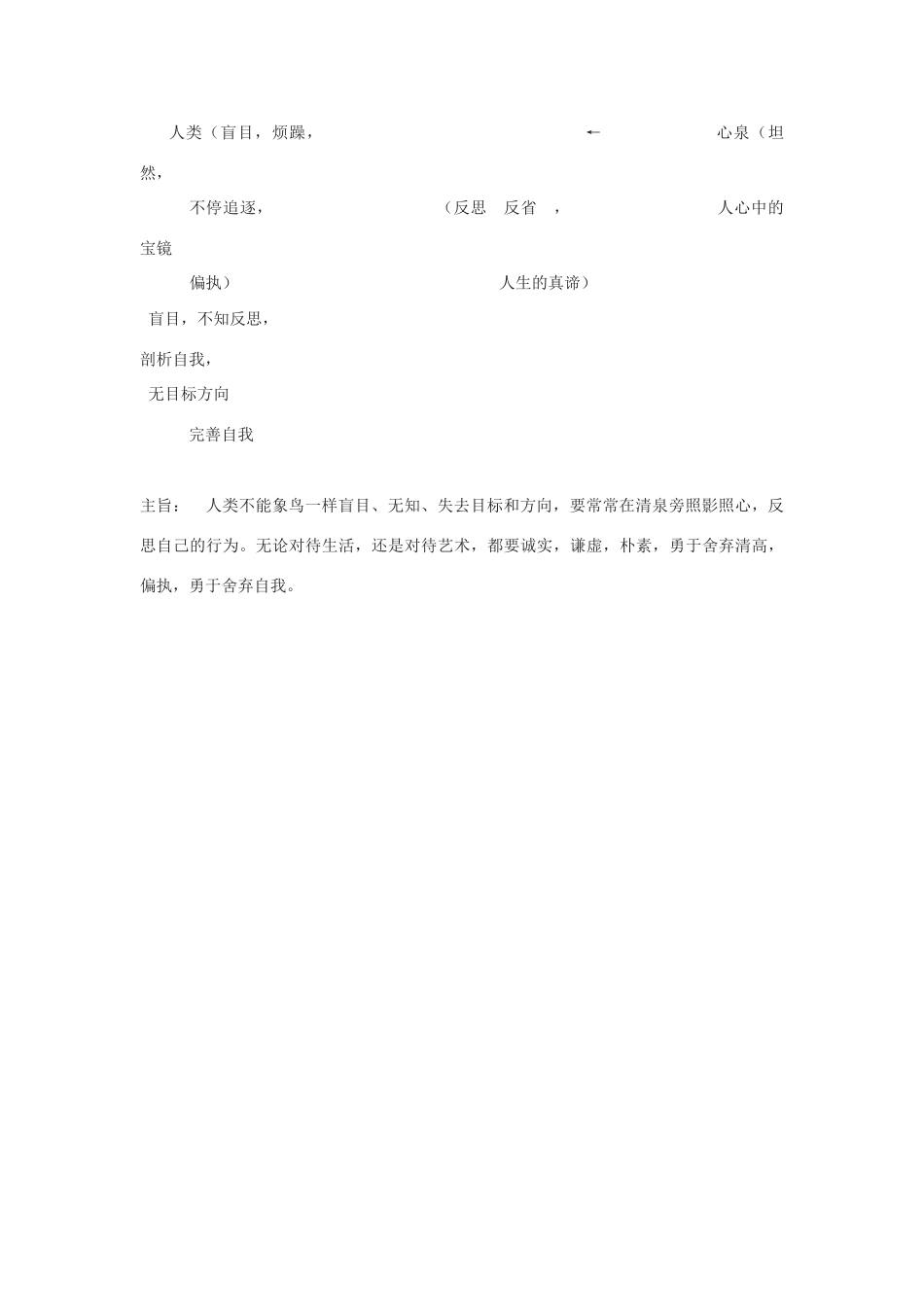 九年级语文下册《听泉》教学设计3长春版_第3页