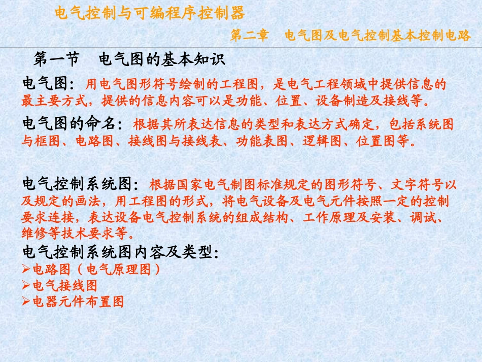 plc电气图完整课件_第1页