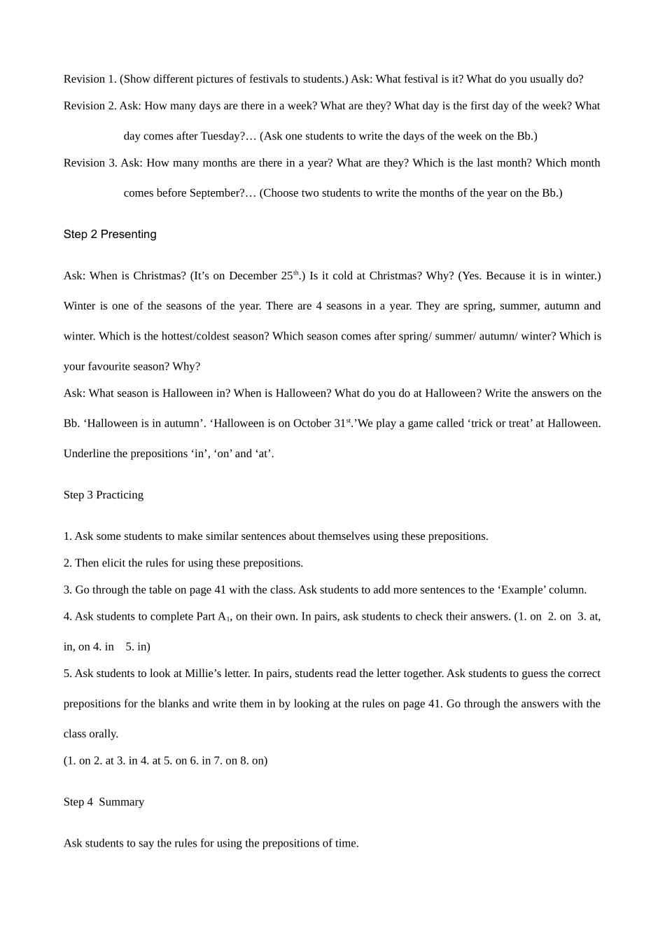 牛津版七年级英语上册Unit3 5 Grammar(1)_第3页