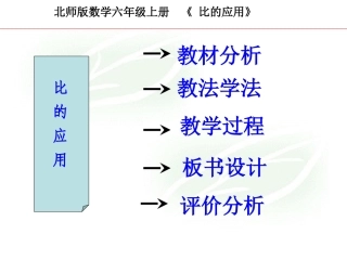 比的应用--马利芳